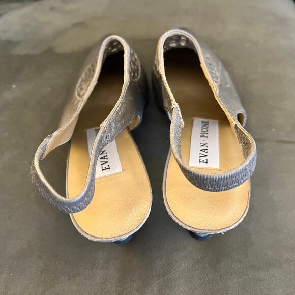 Vintage Evan-Picone Size 8 Leather Heels - Picture 9 of 14